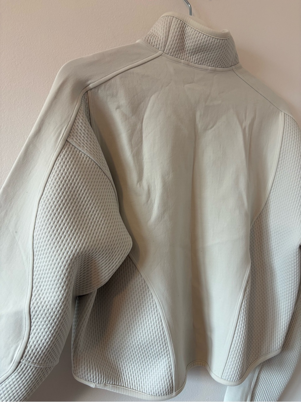 Lululemon Mixed Fabric Half-Zip Pullover M - Picture 6 of 9